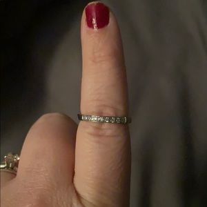 5/$25 rings Silver ring with cz